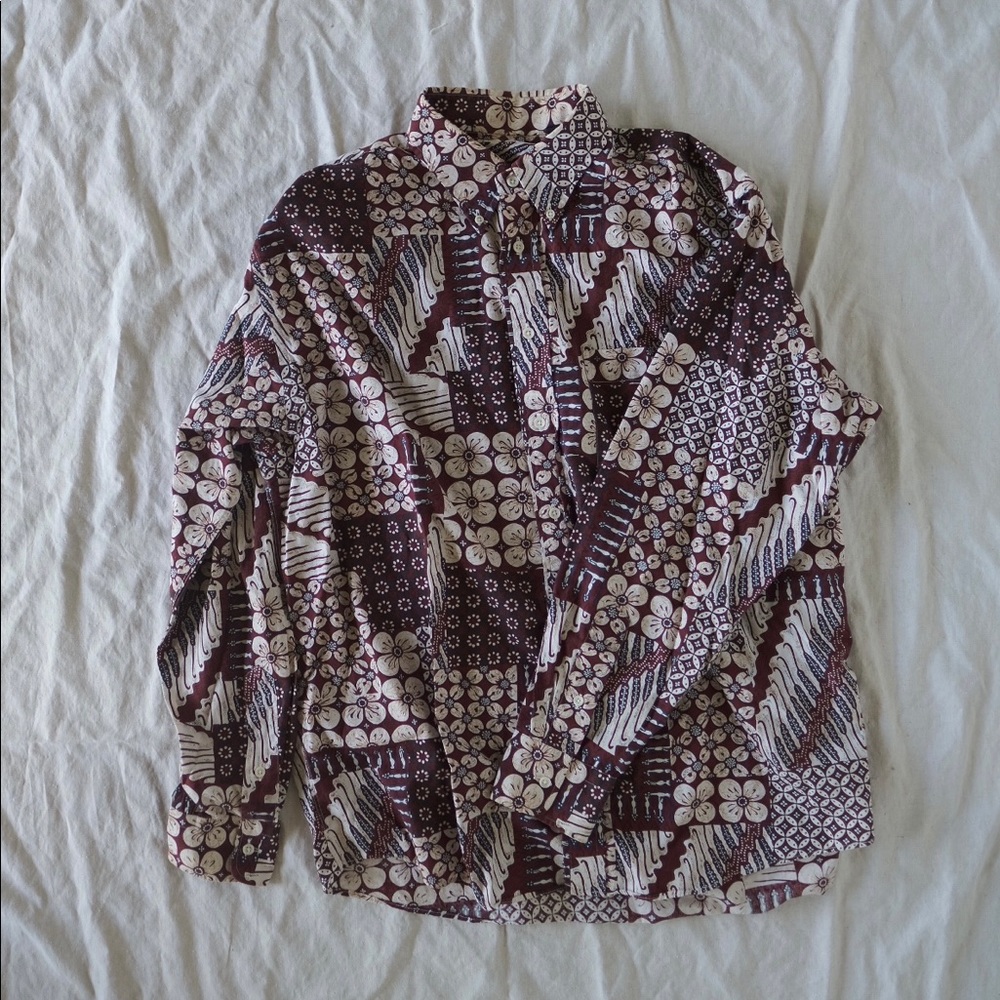 Men’s gitmen LS aloha shirt